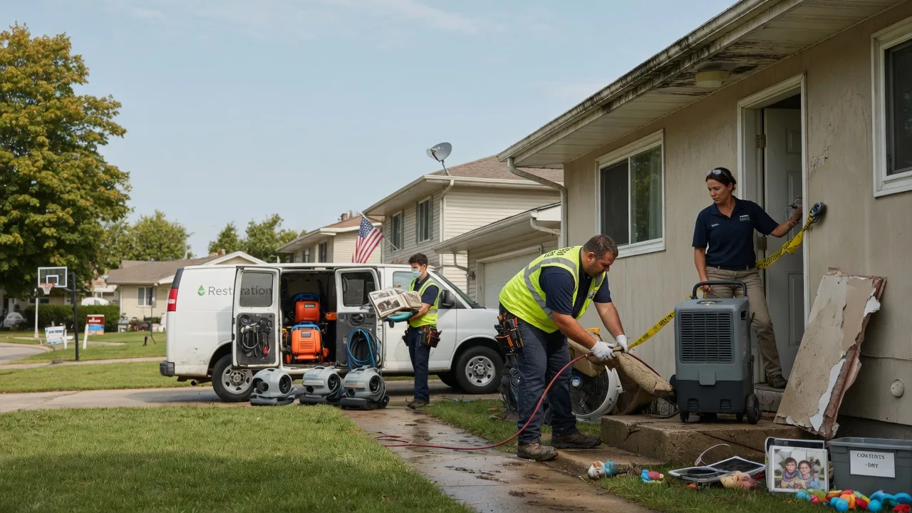 Water Damage Restoration in Fowlerville, MI near me